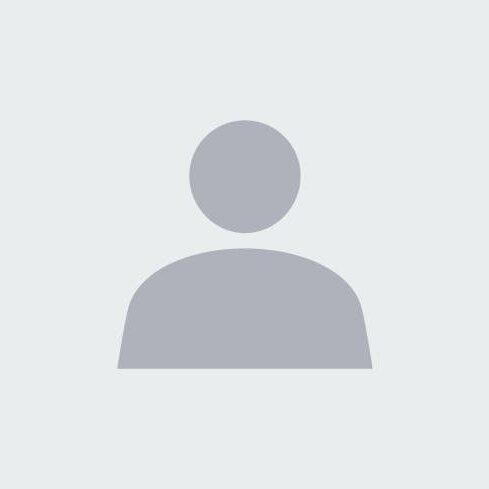 Default profile silhouette on gray background.